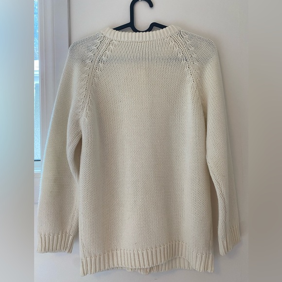 Darling Vintage Cream/ White Knit Cardigan - Picture 4 of 5